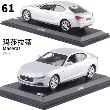 6 Spalvų 1/43 Mastelis subtilus Metalo Lydinio Klasikinis Maseratis Lenktynių Ralio Automobilio Modelį Diecast Transporto priemonės, Žaislai ForCollection Ekranas