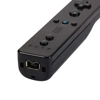 6 Spalvų 1 Vnt Wireless Gamepad už Nintend Wii Žaidimas Nuotolinio valdymo pultelis Kreiptuką be Motion Plius su Silikono Atveju ir Dirželis