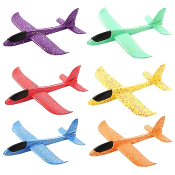6 VNT Putų Ranka Mesti Lėktuvų Žaislai Skrydžio Režimas Sklandytuvas Inercijos Lėktuvų Modelio Orlaivių, Lėktuvų Vaikams Lauko Sportas