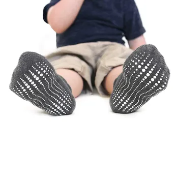 6PCS Bamblys kūdikių kojinės Vaikams berniukas Mergaičių Kietas Anti-Slip Megzti Šiltas Kojines Kambarys Kojinės kūdikių reikmenys носки детские #K35
