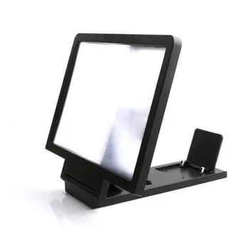 8.2 colių mobiliojo ryšio telefoną, veidu magnifier HD 3D vaizdo mobiliojo telefono didinamojo stiklo stendas, telefonas, sulankstomas stovas