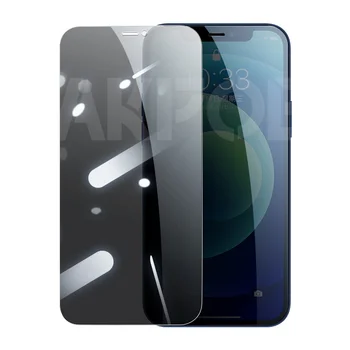 9999D Anti Spy Grūdintas Stiklas iPhone 12 11 Pro XS MAX X XR Privacy Screen Protector, iPhone 7 6 6S 8 Plius 5 5S SE Stiklo Plėvelės