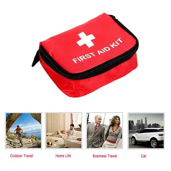 9Pcs Lauko Nešiojamas Mini Pirmosios Pagalbos Vaistinėlę Vaistų, Lauko Kempingas Medicinos Maiše Išgyvenimo Rankinėje Pagalbos Rinkiniai Travel Set