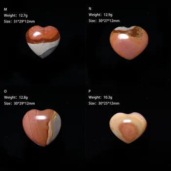 A5-2 Širdies formos agatas Mineralinių Kristalų Pavyzdžių Namų Puošybai Forma Madagaskaras