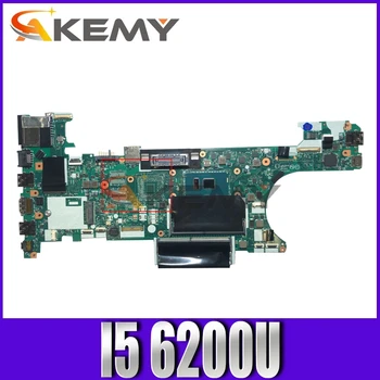 Akemy CT470 NM-A931 Lenovo Thinkpad T470 Nešiojamojo kompiuterio motininė Plokštė FRU 01HW527 00UR437 CPU I5 6200U DDR4 Bandymo Darbai