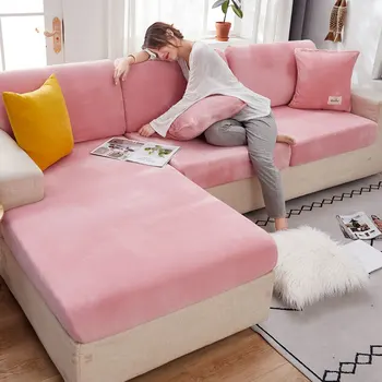 Aksomo sofa sėdynės padengti pagalvėlė padengti storu Žakardo kietas minkštas ruožas sofos užvalkalai funiture raštas