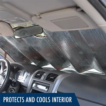 Aliuminio skėtį nuo saulės už Automobilio priekinio Stiklo Muilt Spalva Leopard UV Apsaugoti Sulankstomas Priekinio Stiklo Stoglangis Automobilio Saulės Pavėsyje