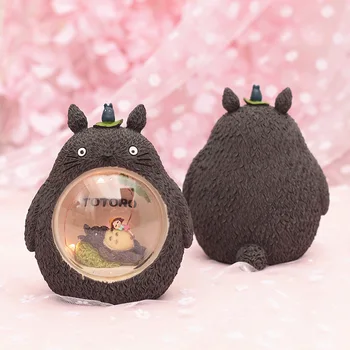 Anime Hayao Miyazaki Veiksmų Totoro Modelis, Dervų Modelis, Žaislai Vaikams Naktinė Lempa Apdailos Lėlės Gimtadienio Dovana Kolekcines, Žaislai