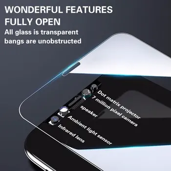 Apsauginis Stiklas ant IPhone 11 12 Pro Max XS XR 7 8 6s Plius Screen Protector, IPhone 12 Mini Pro 11 Max Grūdintas Stiklas 12pro 7plus