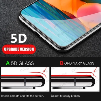Apsauginė Ekrano apsaugos xiaomi Redmi 10 Pastaba 5G Juoda Edge Aprėptis Grūdintas Stiklas Redmi Pastaba 10 S Pro Max Glas Filmas