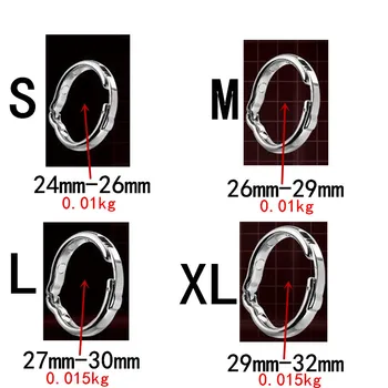 Apyvarpės atsparumas kompleksas žiedas Varpos žiedas sumažinti Avių akių ratas Suaugusiems, Sekso žaislai Vyrų prietaisai Apyvarpės korekcija