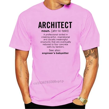 Architektas Daiktavardis Darbo Vyrai Juokingi Marškinėliai Kalėdų Dovana T-Shirt Humoro 2017 Naujas Trumpas Rankovės Atsitiktinis Marškinėliai Tee Mados Stilius