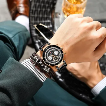 ATLYGIS Brazilija Karšto Pardavimo Prabanga Pora laikrodžiai Meilužis Kvarciniai Laikrodžių Vyrams, Moterims, Vandeniui Stianless Plieno Laikrodis dovanos