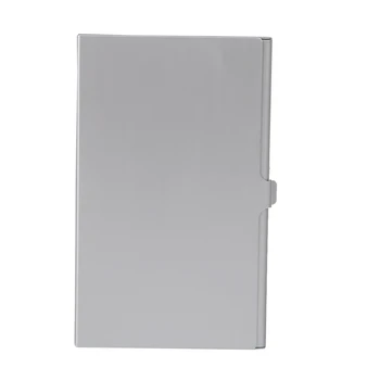 Atminties Kortelės Saugojimo Bylos Box Silver Monolayer Aliuminio 1SD+ 8TF Micro SD Atminties Korteles Atveju Pin talpinimo Atveju Turėtojas Karšto Pardavimo