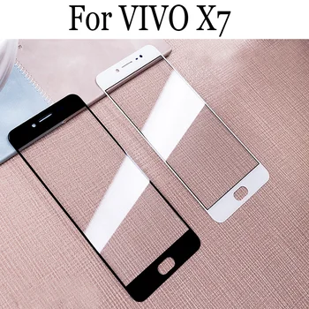 Atsarginės Dalys VIVO X7 vivox7 Jutiklinis Ekranas Išorinis Priekinis Skydelis LCD Ekranas Stiklas, Objektyvo Dangtelis VIVO X 7 Be Flex Kabelis