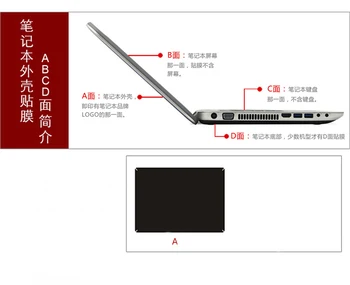 (Audinys grūdų PU Oda) 1PCS Viršų Odos Lipdukas Padengti Lenovo ThinkPad X390 13.3