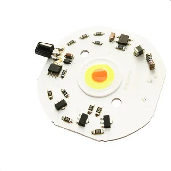 Aukšta Įtampa 220V 15W Saulėlydžio Projektorius COB LED Lempos Chip SmartIC be Vairuotojo Granulių Valdybos LED Lemputė, Prožektorius Prožektorius 
