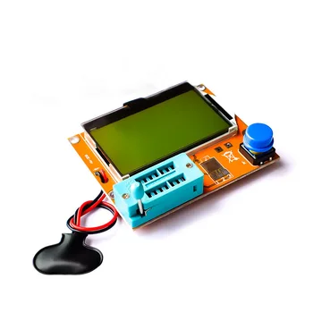 Aukštos Kokybės LCR-T4 ESR Matuoklis Tranzistorius Testeris Diodų Triode Talpą, SCR Induktyvumą, LCD Ekranas MOSFET/JFET/PNP/NPN