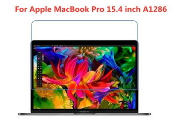 Aukštos kokybės nešiojamas Grūdintas Stiklas Apple MacBook Pro 15.4 colių A1286 (su CD-ROM) Tabletė Screen Protector Filmas
