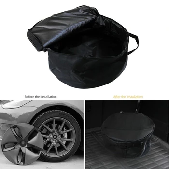Auto Rato Stebulės Dangtelis Laikymo Maišelis Padengti Ratų Saugojimo Krepšys Suderinama su Modelio 3 Y