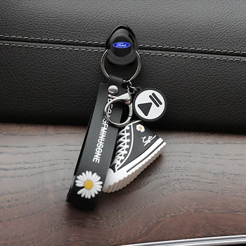 Automobilių Kabliai Pirkinių Krepšys USB Kabelio Saugojimo Organizatorius Klavišą Pakaba Reikmenys Ford focus 