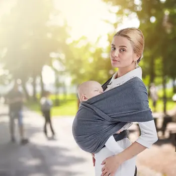 Baby Carrier, Diržas, Skirtas Naujagimiams Minkštas Kūdikių Wrap Kvėpuojantis Wrap Hipseat Maitinti Krūtimi Gimimo, Patogus Slaugos Dangtis