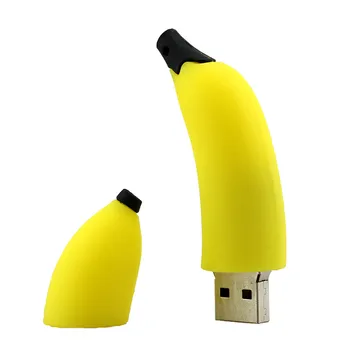 Bananų Vaisių USB Drive 16GB 32GB Animacinių filmų USB Flash Atmintuką arba 