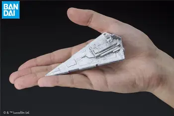 Bandai Star wars Star Destroyer X-Wing Starfighter AT-ST-M6 Asamblėjos Modelis Žaislas Apdailos Dovana
