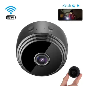 Belaidžio 1080P Mini IP WIFI vaizdo Kamera, vaizdo Kameros Home Security DVR Naktį Vaizdo Mažas Miniatiūrinė kamera Kamera