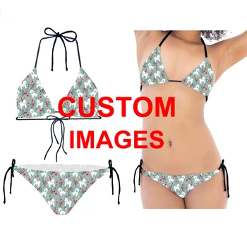 Bikini Moteris Seksualus Maudymosi Individualų Image/Logotipas/Pavadinimas/Vardas, Pavardė Vasaros Paplūdimio 2020 Nemokamai Lašas Laivybos Kamšalu Apynasrio Swimwears