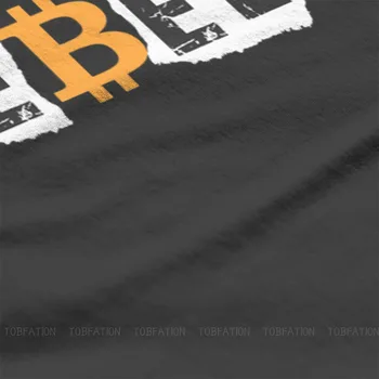 Bitcoin Cryptocurrency Kalnakasių Meme Marškinėlius Vyrams Sukilėlių Pagrindinės Laisvalaikio Susagstomi Marškinėliai Aukštos Kokybės Naujas Dizainas Purus
