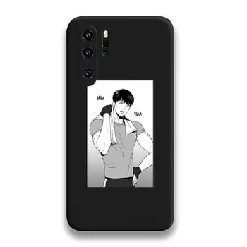 BJ Alex Japonija Gėjų Anime Vaivorykštė Telefono Dėklai Huawei P20 30 P40 lite E Pro Mate 40 30 20 Pro P Smart 2020