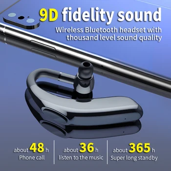 Bluetooth V5.0 rankų TWS belaide HD Mic Ausinės ilgas baterijos veikimo laikas-48 valandos Su Mic iPhone Samsung 