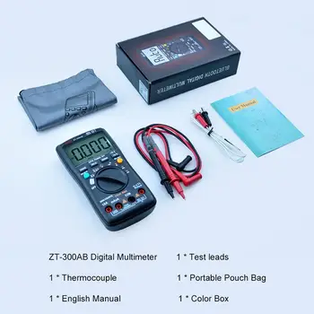 BSIDE ZT-300AB Belaidžio Skaitmeninis Multimetras True RMS Manual/Auto, Pradedant 6000 Skaičiuoja DMM Įtampa Talpa Temp Amp Ohm Diodas