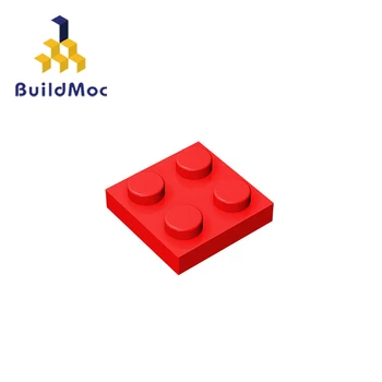 BuildMOC Suderinama Surenka Dalelių 3022 2x2 Statybinių Blokų Dalys 