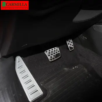 Carmilla Automobilių Pedalai Fiat 500X 500 X - 2021, Nerūdijančio Plieno, Auto Dujų Stabdžių Poilsio Pedalu apsauginis Dangtis