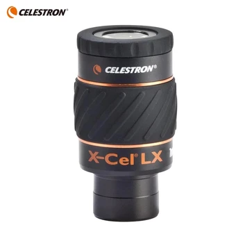CELESTRON X-CEL LX 2.3 mm Astronomijos okuliaras 1.25 Colio 60 laipsnių, aukštos raiškos didelis laukas, sukasi-iki akiniai