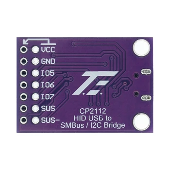CP2112 Derinimo Valdybos USB SMBus I2C Ryšio Modulis MicroUSB 2.0 2112 Vertinimo Rinkinys CCS811 Jutiklio Modulis