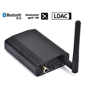 CSR8675 Bluetooth 5.0 24Bit/96K Skaitmeninio Garso Imtuvas Aptx Aptx-HD LDAC Hifi Bendraašius Optinis SPDIF Belaidžio ryšio Adapteris