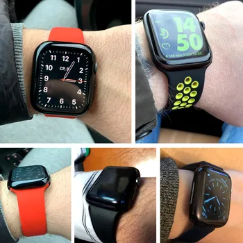Dangtelis apple Laikrodžių atveju, 44mm/40mm iwatch atveju 42mm/38mm screen protector, bamperis priedai 
