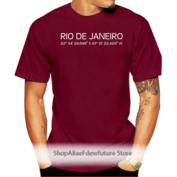 Derliaus Rio De Žaneiras Vyrų Marškinėliai Įgulos Kaklo Plius Dydis S 5xl Humoro Mens Tshirts Hip-Hop