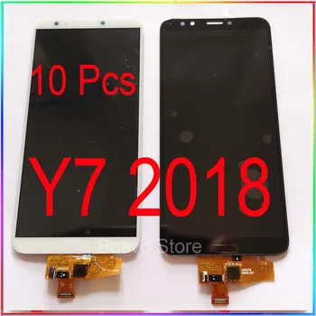 Didmeninė 10 Vnt./Daug Huawei Y7 2018 LCD ekranas Y7 Pro 2018 ir Y7 Premjero 2018 su touch asamblėja