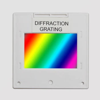 Difrakcijos gardelės 300 linijų 1mm Optinis mokymo eksperimentas Perdavimo grotelėmis Spektrofotometru Pritaikoma