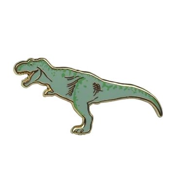 Dinozaurų emalio pin ženklelis