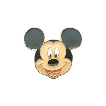Disney Mickey Mouse Sagė Animacinių Filmų Mielas Ančiukas Donaldas Ženklelis Dažų, Emalio, Segtukai, Animacinių Filmų Akrilo Kuprinė Smeigtukai Metaliniai Sagė
