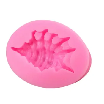 DIY conch shell shape silicone mold cake decoration tool Candle Soap mold cake baking tool