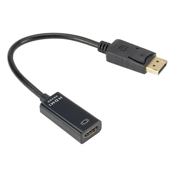 DP HDMI-suderinama 4K PC Kabelis DisplayPort į HDMI suderinamus Mini Projektorius Projetor TV Televizijos Stebėti 1.4 hp Nešiojamas kompiuteris