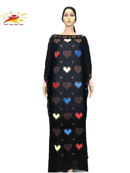 Dubajus Abaja Afrikos Deimantų Medvilnės Musulmonų Suknelė Moterims Nemokamai Dydis Dashiki Suknelė Afrikos Lady HB087