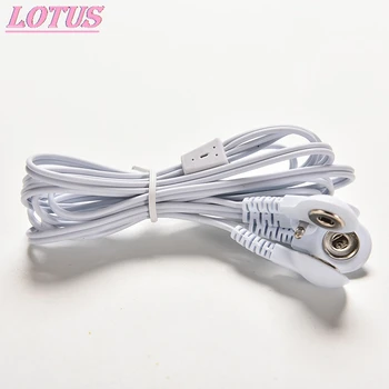 Elektrodo kabelį naują skaitmeninį tempimo terapijos priemonė, elektrodų masažo įrankis cable plug 2.5 mm 4-way