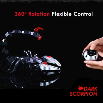 Elektros Žaislas Black Scorpion Mechaninė Purškimo Mes Apgauti A Klaidingą 